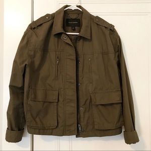 Utility green jacket